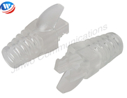 Gummidurchführungsring schirmte Verbindungsstück-Stiefel Cat5e-Verbindungsstücke PVCs Rj45 ab